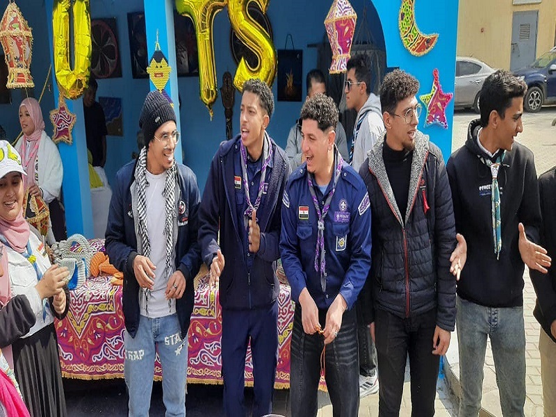 جوالة جامعة عين شمس تنظم احتفالية بمناسبة شهر رمضان المبارك