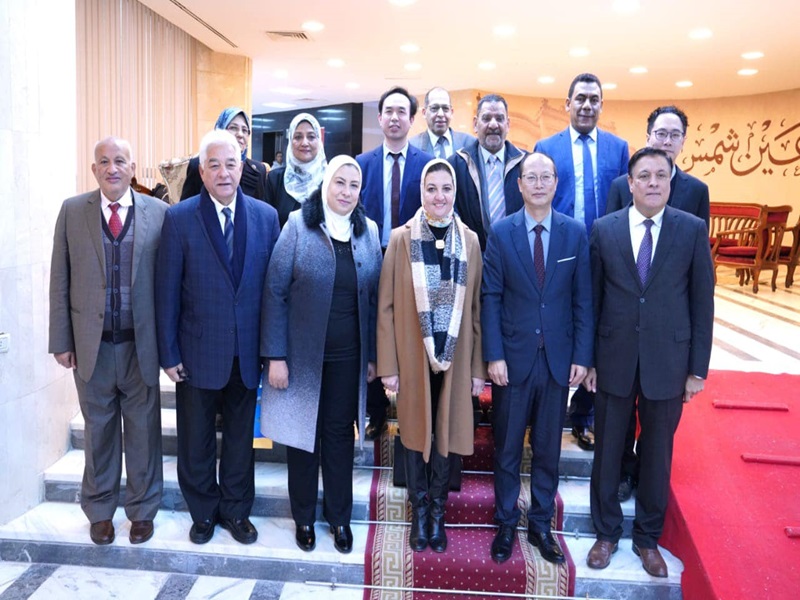 احتفالية عيد الربيع الصيني والعام الصيني الجديد 2025 بجامعة عين شمس
