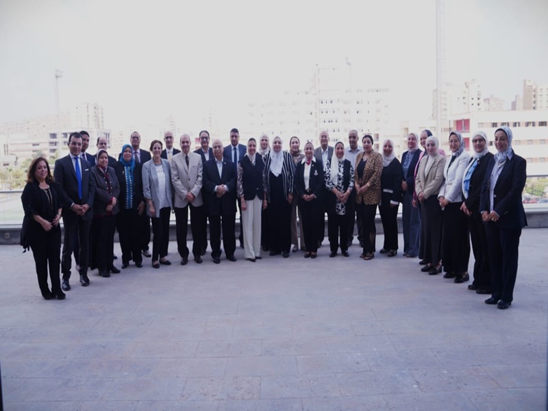 The Vice President of Ain Shams University Honors Academic Leaders at the University’s Postgraduate Studies and Research Council Meeting