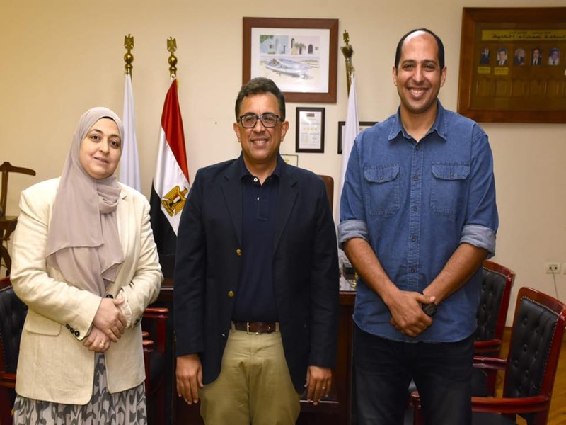 كيفية ترشيد الاستهلاك في المياه والطاقة والمخلفات خلال القيام بالأعمال الإدارية بأسنان عين شمس