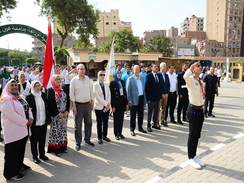 كلية الزراعة جامعة عين شمس تستقبل الطلاب الجدد للعام الجامعي ٢٠٢٥- ٢٠٢٦