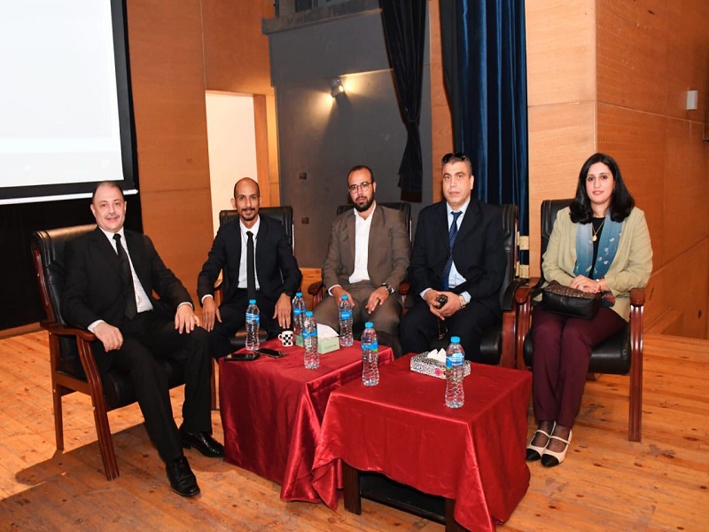قطاع الدراسات العليا والبحوث بجامعة عين شمس ينظم ورشة عمل بالتعاون مع بنك المعرفة المصري
