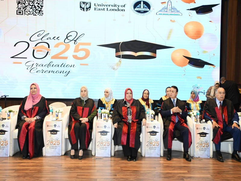 حفل تخريج الدفعة السادسة والعشرين لكلية الحاسبات والمعلومات بجامعة عين شمس