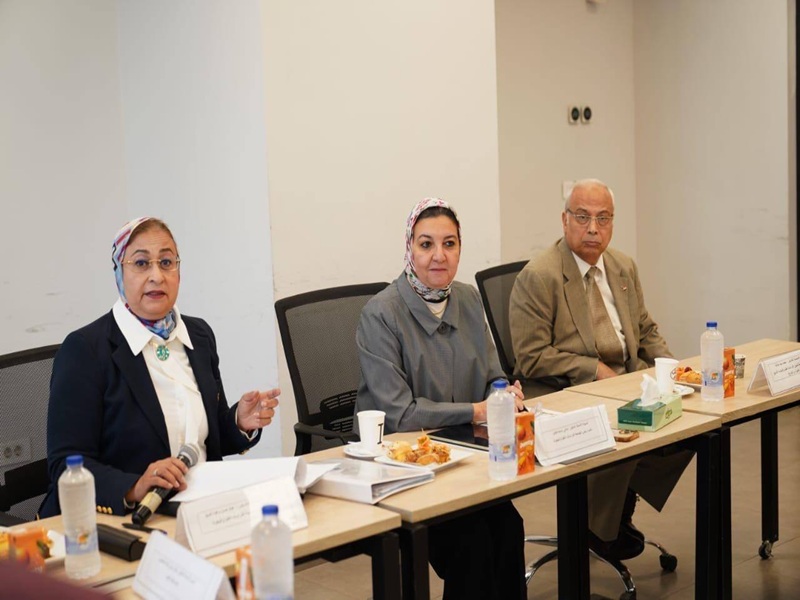 نائب رئيس جامعة عين شمس تترأس اجتماع مجلس الدراسات العليا والبحوث للعام الجامعي 2025/2026