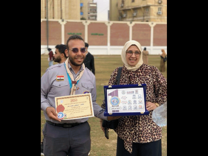 كلية الزراعة تحصد المركز الثالث ترتيبًا عامًا بإجمالي 27 ميدالية و3 كؤوس ودرع في ختام الدورة الزراعية الأفرو-عربية الأولى