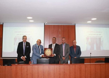 The Faculty of Engineering honors Prof. Dr. Hesham Tamraz, former Vice President for Community Service and Environmental Development