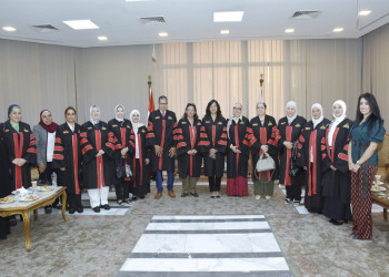 The Faculty of Pharmacy celebrates the graduation of the first batch of the "Pharm D Clinical" program for the current year, based on the credit-hour system