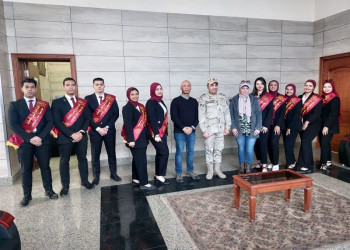"Toshka" receives a delegation of Ain Shams University students as part of "See for yourself" campaign