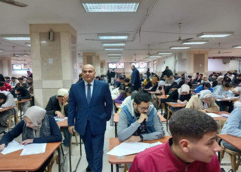 The start of the first semester exams at the Faculty of Law