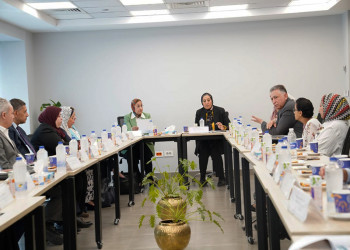 THE GRADUATE STUDIES COUNCIL HOLDS ITS CLOSING SESSION HEADED BY THE VICE PRESIDENT OF THE UNIVERSITY