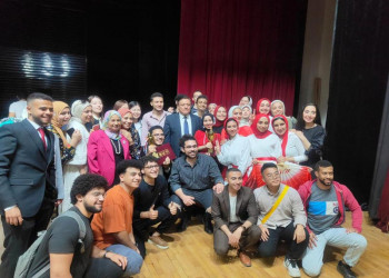 Confucius Institute, Ain Shams University congratulates the students participating in the International Competition for the Chinese Language Bridge
