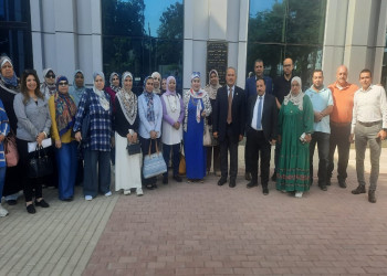 Ain Shams University Awards Office organizes an important meeting with the faculties’ cultural relations departments regarding following up on the awards system and providing technical support