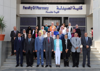 The Council of the Faculty of Pharmacy honors the President of Ain Shams University and the deputies