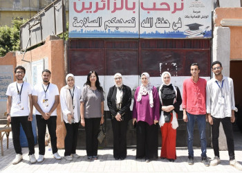 One thousand two hundred and sixty beneficiaries of the twentieth medical convoy of Ain Shams Pharmacy in Hadayek El-Qobba district