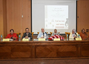 The Women Support and Anti-Violence Unit launches the first activities of the awareness initiative against the dangers of digital violence at the Faculty of Al-Alsun