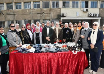 The Faculty of Girls hosts the "Your Health is Important to Us" initiative in cooperation with the Students for Egypt family and the Women's Support and Anti-Violence Unit