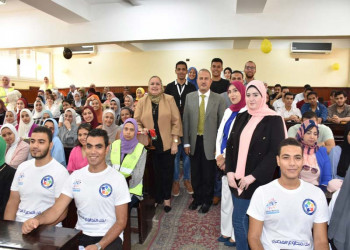 The closing of the activities of the workshop "Your project is not just an idea", which was organized by the Social Solidarity Unit in partnership with the Faculty of Education