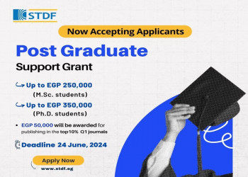 The Science and Technology Development Fund (STDF) announces the third call for funding postgraduate students