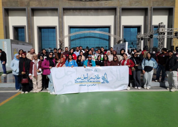 “Students for Egypt” Family continues its visits to the Cairo International Book Fair