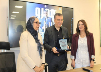 Media personality Dr. Amr El-Leithy was honored at the Faculty of Mass Communication, Ain Shams University, in a ceremony entitled "From One to Millions: Humanitarian Media and Creating Social Impact"