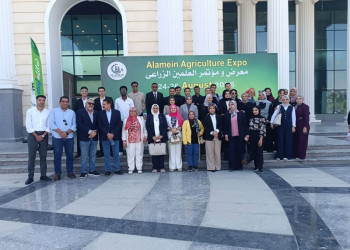 The Faculty of Agriculture participated in the Alamein International Agricultural Exhibition 2026 in New Alamein