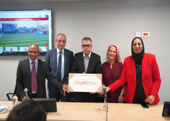 مذكرة تفاهم بين مستشفيات جامعة عين شمس ومؤسسة ألدر هاي التابعة لهيئة الخدمات الصحية الوطنية في المملكة المتحدة