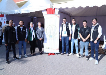 حملة للتوعية بأهمية وفوائد التبرع التطوعي الدائم بالدم" بالحرم الرئيسي لجامعة عين شمس