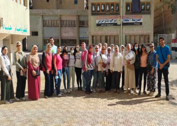 The Development Convoy of the Faculty of Al-Alsun in the hospitality of Cairo downtown district