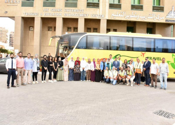Launching the activities of the comprehensive development convoy of Ain Shams University in Al-Mahrousa district, in cooperation with Cairo Governorate
