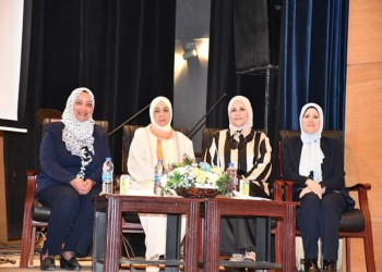 افتتاح المؤتمر السنوي وأسبوع العلم بكلية البنات جامعة عين شمس