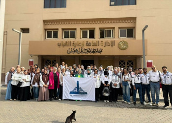 The Education and Student Affairs Sector Organizes an Introductory Visit to the Fustat Hills Project in Collaboration with the Urban Development Authority