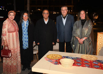 The Vice President of Ain Shams University Participates in a Special Ramadan Evening Organized by the University Alumni Association Titled “Khan Al-Zaafaran”