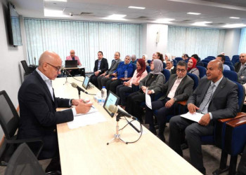 Under the Chairmanship of the President of Ain Shams University, the University Council for Education and Student Affairs Holds Its Regular Meeting