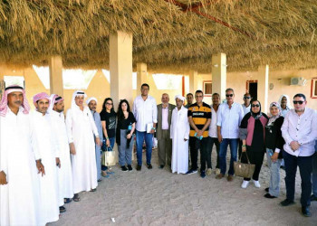 The visit of the Community Service and Environmental Development Sector at Ain Shams University to the villages of South Sinai Governorate
