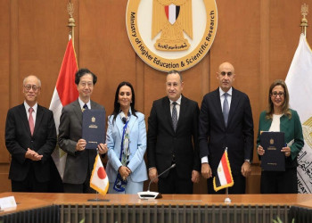 Ministers of Higher Education, Education, and Social Solidarity, Alongside Japanese Ambassador, Witness Signing of New Egyptian Japanese Cooperation Agreements