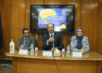 Holding the second seminar of educational courses, ABCs of Politics and Law, at the Faculty of Computers and Information Science