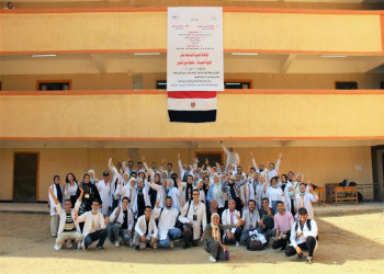 The Faculty of Pharmacy, Ain Shams University, launches a medical convoy to serve the people of Al-Zawiya Al-Hamra