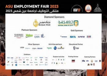 More than 5,000 students participate in the annual employment fair of Ain Shams University