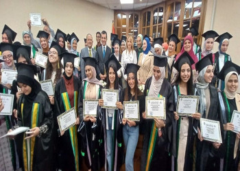 The Dean of the Faculty of Arts honors the top graduates of the 2022 and 2023 batches