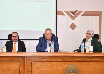 The Vice President of Ain Shams University for Education and Student Affairs inaugurates a specialized training course in psychological counseling and guidance for supervisors of university dormitories