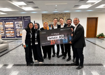 Faculty of Computer and Information Sciences Team Wins First Place in the AI Hackathon for Developing Smart Solutions in the New and Renewable Energy Sector