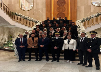 Coral Oun performs the second concert of the Ministry of Interior to honor the academically outstanding children of martyrs